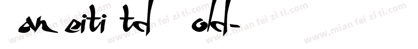 FanHeitiStd Bold字体转换